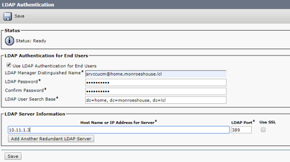 integrating cucm with active directory 8