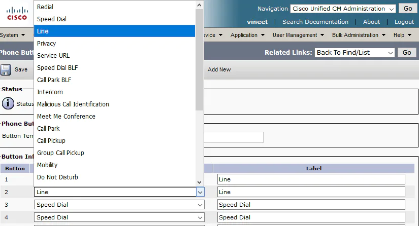 phone button template in cucm 02